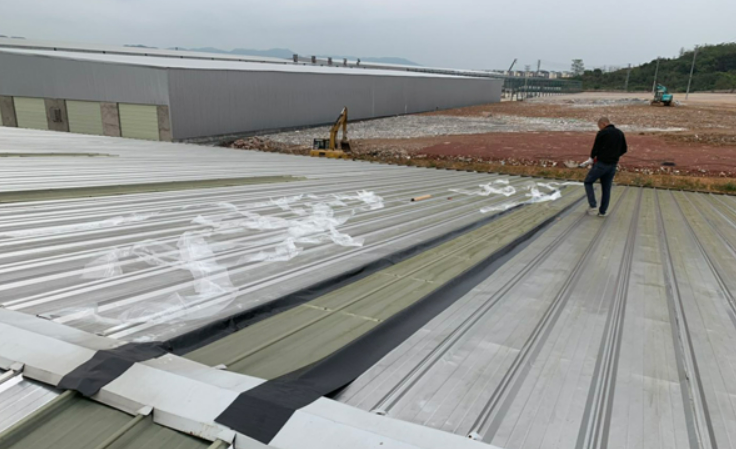 长宁厂房屋面防水维修案例